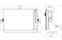 Simrad NSS 4-12 monitoiminäyttö kaikuelektroniikalla12"