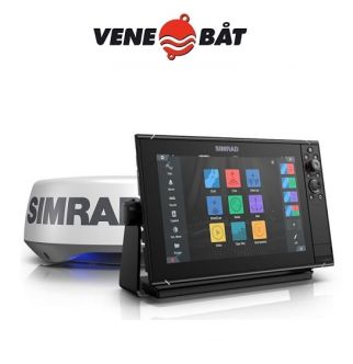 Simrad NSS12 evo3S kaikuplotteri + Halo 20+ tutka