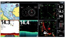 Simrad NSS16 evo3S kaikuplotteri