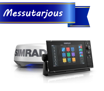 Simrad NSS9 evo3S kaikuplotteri + Halo20+ tutka