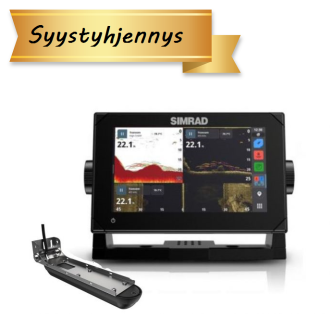 Simrad NSX3007 kaikuplotteri Active Imaging 3-in-1 peräpeilianturilla
