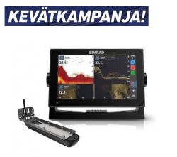 Simrad NSX3009 kaikuplotteri Active Imaging 3-in-1 peräpeilianturilla