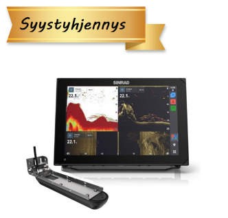 Simrad NSX3012 kaikuplotteri Active Imaging 3-in-1 peräpeilianturilla