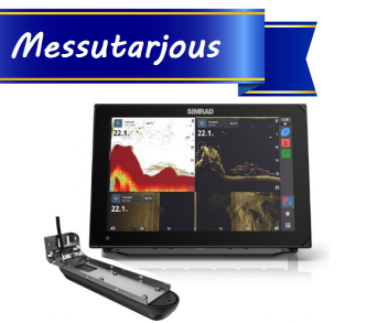 Simrad NSX3012 kaikuplotteri Active Imaging 3-in-1 peräpeilianturilla