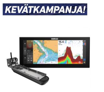 Simrad NSX3015 UltraWide kaikuplotteri Active Imaging 3-in-1 peräpeilianturilla