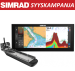 Simrad NSX3015 UltraWide kaikuplotteri Active Imaging 3-in-1 peräpeilianturilla