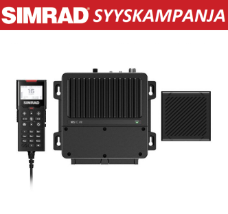 Simrad RS100 modulaarinen VHF-radiopuhelin sisäisellä GPS:llä