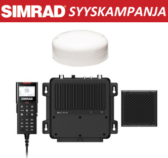 Simrad RS100-B modulaarinen VHF-radiopuhelin ja AIS-transponderi sisäisellä GPS:llä
