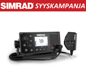 Simrad RS40 VHF-radiopuhelin ja AIS-vastaanotin sisäisellä GPS:llä