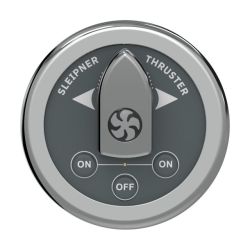 Sleipner Side-Power Ohjauspaneeli keula- ja peräpotkurille pyöreä