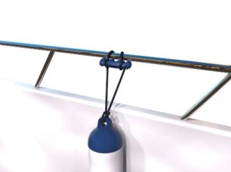 Snubber Fender lepuuttajan kiinnikepari, sininen