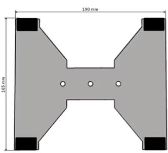 Solar-pilssipumpun aurinkopaneelin kiinnityslevy