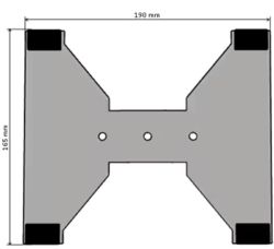 Solar-pilssipumpun aurinkopaneelin kiinnityslevy