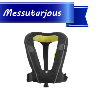 Spinlock Deckvest LITE 170N automaattiliivi Musta