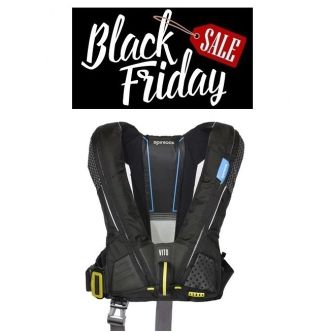 Spinlock Deckvest Vito HRS 170N automaattiliivi valjaalla, painelaukaisimella