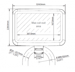 Scanstrut Rail Pod SPR-8-RM