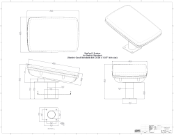 NavPod StarPod SPS3000 jalallinen asennuskotelo Starlink™ Standard Gen3 -antennille