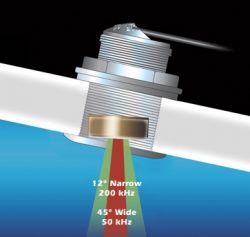 Airmar SS60 Pohjanläpianturi 20° teräs 50/200 kHz 8-pin liittimellä