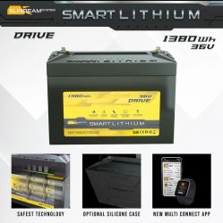 SUNBEAMsystem SMART LITHIUM DRIVE akku 1380 Wh, 36 V