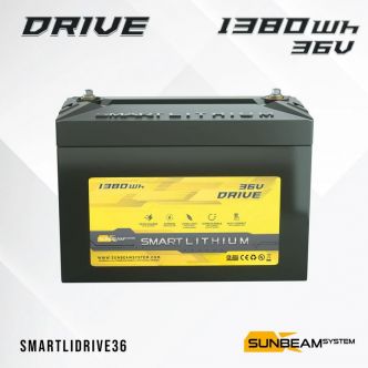 SUNBEAMsystem SMART LITHIUM DRIVE akku 1380 Wh, 36 V