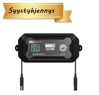 SUNBEAMsystem MoonRay Slim 15A MPPT lataussäädin bluetoothilla