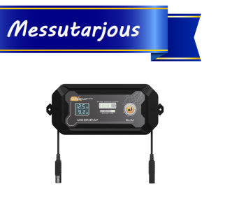 SUNBEAMsystem MoonRay Slim 15A MPPT lataussäädin bluetoothilla
