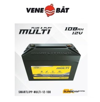 SUNBEAMsystem Smart LITHIUM Plug & Play MULTI akkupari 2 x 108 Ah, 12 V