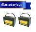 SUNBEAMsystem Smart LITHIUM Plug & Play MULTI akkupari 2 x 108 Ah, 12 V