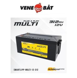 SUNBEAMsystem Smart LITHIUM Plug & Play MULTI akkupari 2 x 312 Ah, 12 V