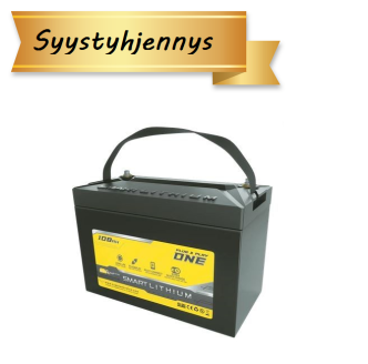SUNBEAMsystem SMART LITHIUM Plug & Play ONE akku 108 Ah, 12 V