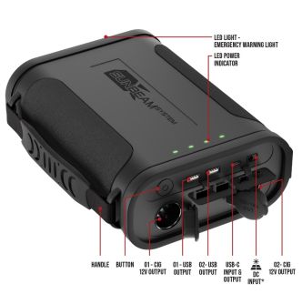 SUNBEAMsystem Smart Power Station 300 Wh Lithium-virtapankki