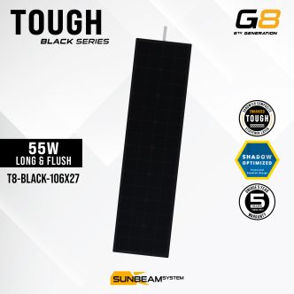 SUNBEAMsystem TOUGH G8 Black 55 W Long Flush