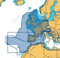 C-MAP Discover X Central, West and South Europe (M-EW-T-060-D-MS)