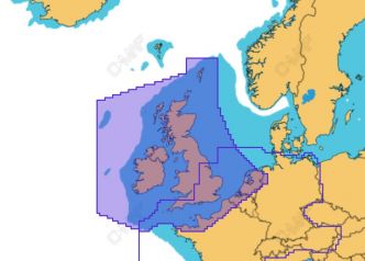 C-MAP Reveal X United Kingdom and Ireland (M-EW-T-226-R-MS)