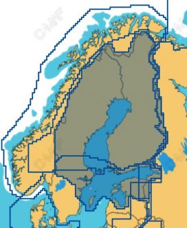 C-MAP Reveal X Finland Lakes (M-EN-T-326-R-MS)