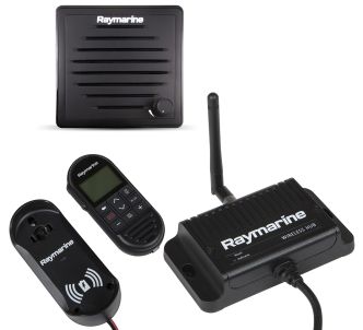 Raymarine RayMic langaton lisäluuri ja Wireless Hub Ray63/73 radiopuhelimille