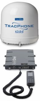 KVH TracPhone Fleet One Inmarsat SatCom-järjestelmä