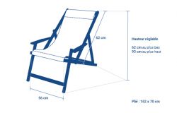 727 Sailbags kansituoli, sininen