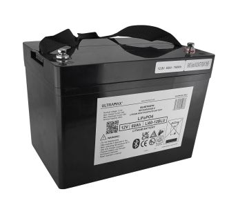 Ultramax LiFePO4 akku 12V 100Ah, Bluetooth
