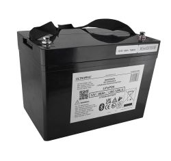 Ultramax LiFePO4 akku 12V 100Ah, Bluetooth