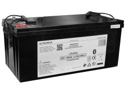 Ultramax LiFePO4 akku 24V 100Ah, Bluetooth