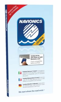 Navionics+ karttapäivitys Compact Flash kortti