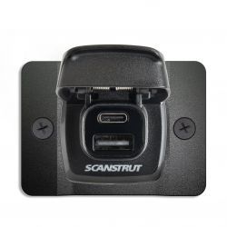 Scanstrut Flip Pro vesitiivis USB latauspistorasia Ultra-fast asennuskehyksellä
