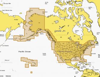 Navionics+ US001L U.S. & Coastal Canada Micro-SD/SD-kortilla