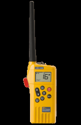 Ocean Signal safeSEA V100 GMDSS VHF-käsiradiopuhelin pelkällä hätäparistolla