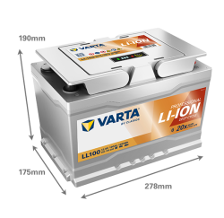 Varta Professional Li-Ion akku LL100