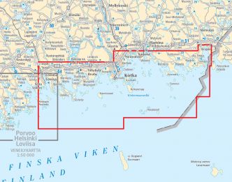 Veneilykartta Kotka Loviisa Virolahti 2023