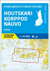 Veneilijän Kestokartta Houtskari-Korppoo-Nauvo, 1:55 000