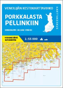 Veneilijän Kestokartta Porkkala-Pellinki, 1:55 000