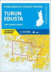 Veneilijän Kestokartta Turun edusta, 1:55 000